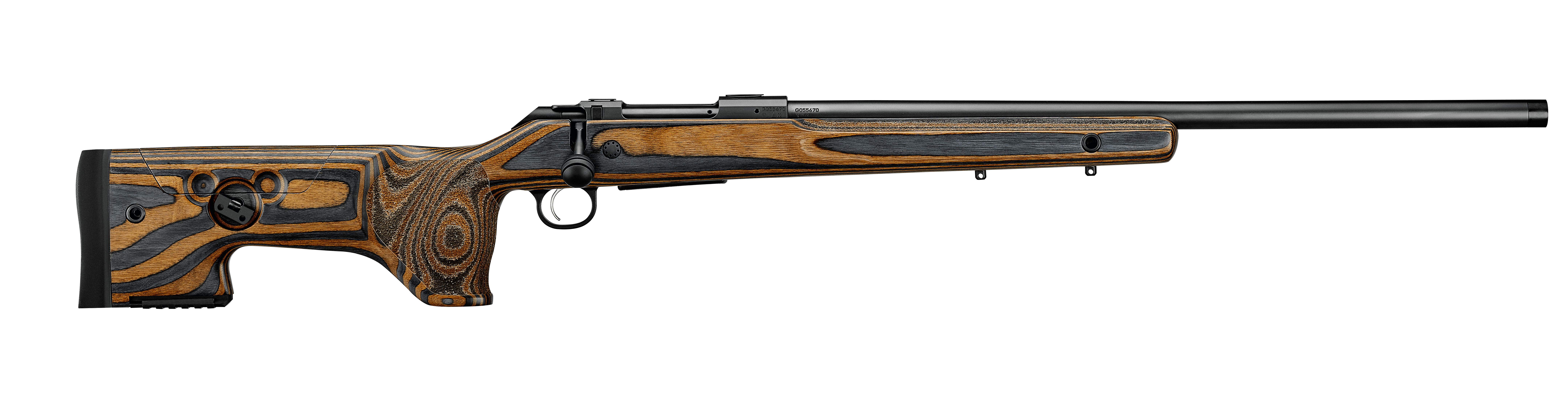 dCZ 600 ST2 RANGE 308 WIN 24" GREY/BROWN LAMINATE 5RD MAG